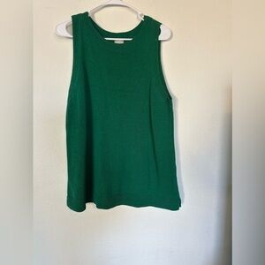 Chicos Green Sleeveless Sweater Size 3 (Large) Kelly green